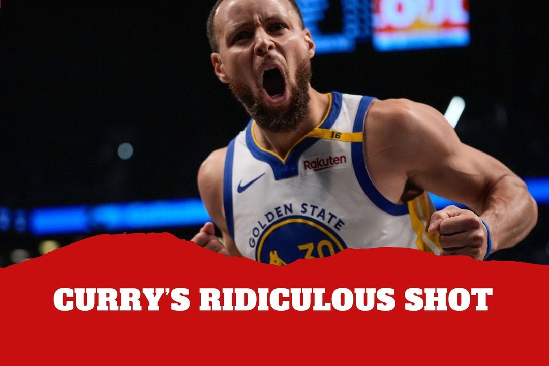 Not fair! Steph Curry makes one of the most ridiculous shots of his career and the crowd goes wild