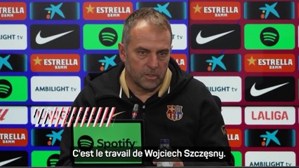 Barcelone - Flick reste mesuré à propos de Szczesny : "C'est son travail"