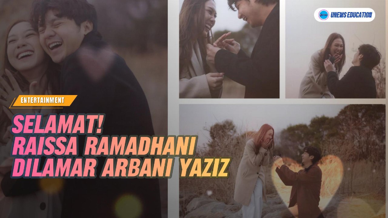 Selamat! Ini Potret Arbani Yaziz Saat Lamar Raissa Ramadhani
