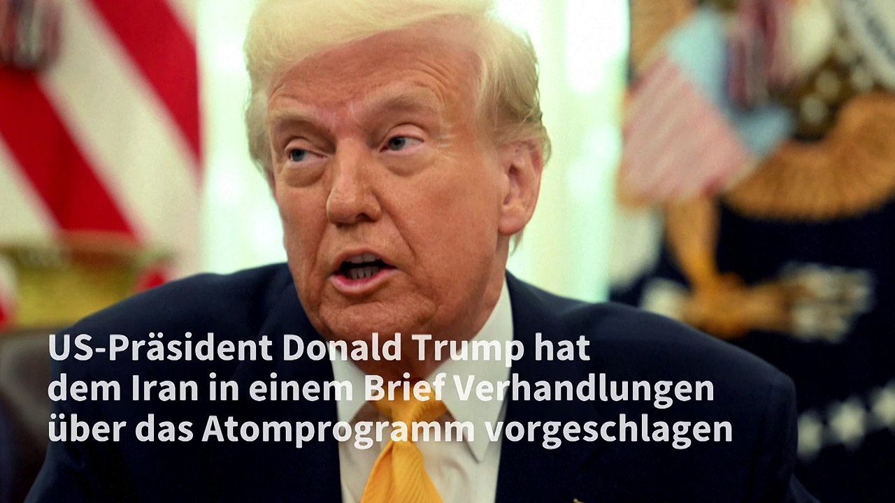 Trump droht Iran: Atomverhandlungen oder Militärintervention