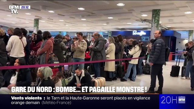 Paris: le trafic reprend lentement à la Gare du Nord, après le déminage d'une bombe de la Seconde Guerre mondiale