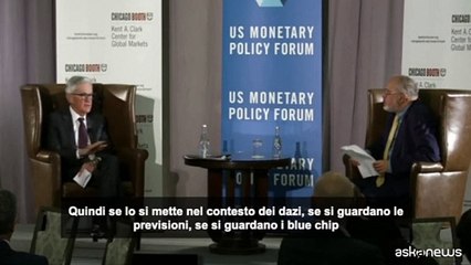 Fed, Powell: "Dazi? C'? incertezza, dobbiamo aspettare per valutare"