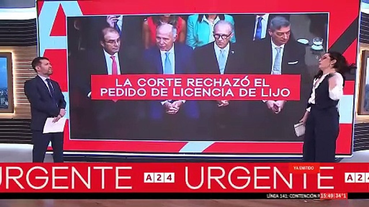 ⚖👨‍⚖️  LA CORTE SUPREMA RECHAZÓ LA LICENCIA DE ARIEL LIJO LORENZETTI EL ÚNICO QUE VOTÓ A FAVOR