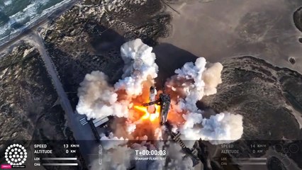 "سبايس إكس" تواجه نكسة جديدة مع انفجار صاروخها العملاق "ستارشيب" مجددا