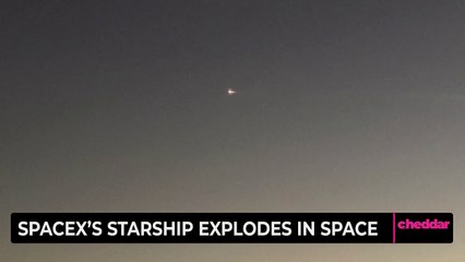 SpaceX's Starship Explodes in Space