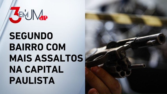 Pinheiros tem alta de 20% nos roubos no começo de 2025 em SP