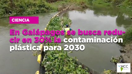 En Galápagos se busca reducir en 30% la contaminación plástica para 2030