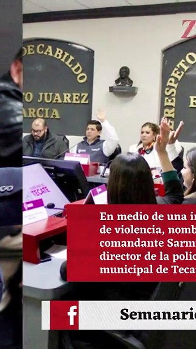 Relevan a policía de Rosarito y nuevo director de seguridad en Tecate.