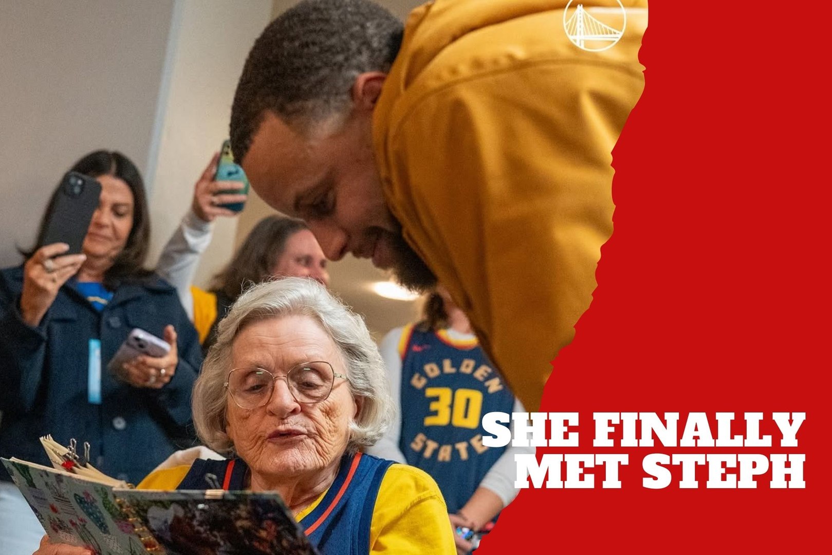 Dream come true! Stephen Curry made a very special Warriors fan's dream come true