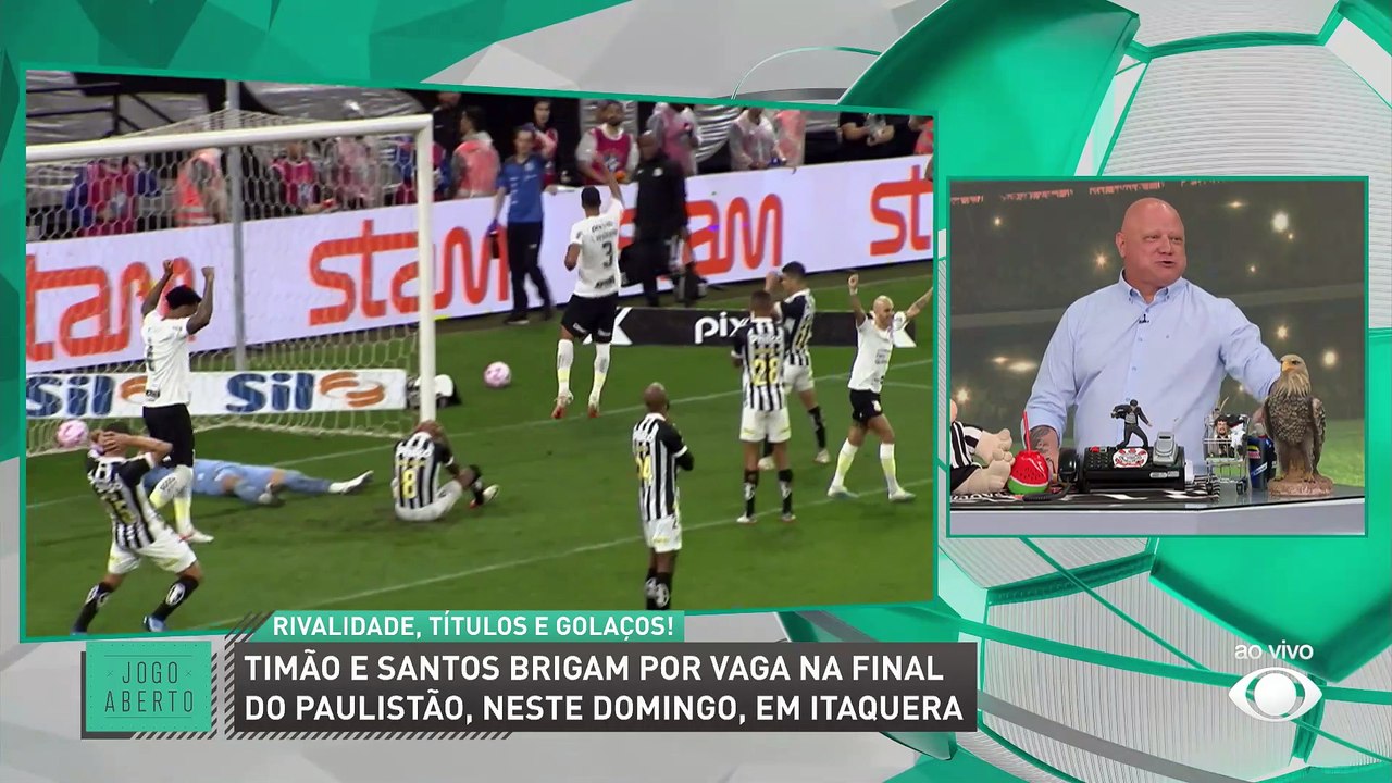 Debate Jogo Aberto: Clássico entre Corinthians e Santos tem favorito?
