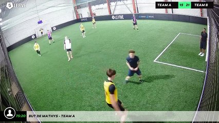 But de Mathys - Team A