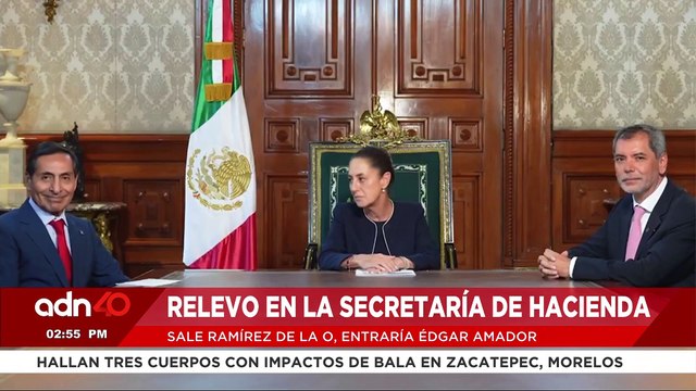 ¡Última Hora! Relevo en la Secretaría de Hacienda, sale Rogelio Farmírez de la O, entra Edgar Amaro