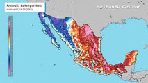 Frente Frío 33 y aire polar recorrerán hasta 23 estados del territorio mexicano