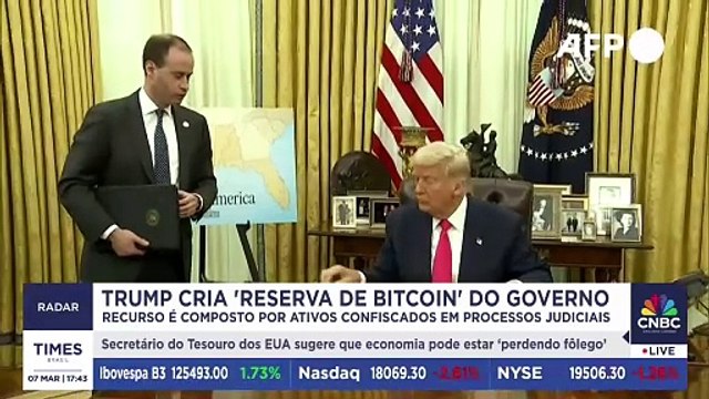 ALERTA DE MERCADO: bitcoin é negociado em baixa após Trump anunciar 'reserva estratégica'