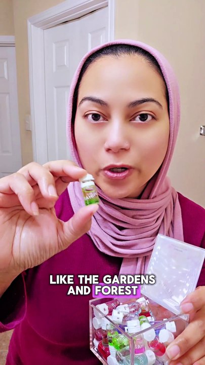 Mini Hair Infused Oils Perfumes smell so good! #hairoil #perfume #hairperfume #perfumes @sahipub #sahipub