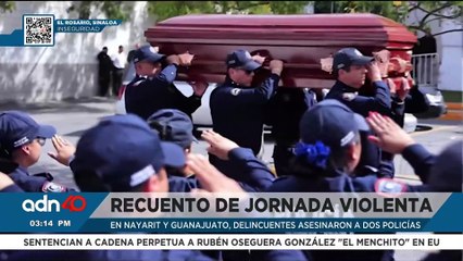 Violencia en México: Jornada sangrienta deja dos policías muertos en Nayarit y Guanajuato