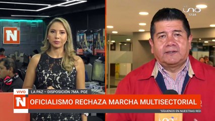 Oficialismo rechaza la marcha sectorial