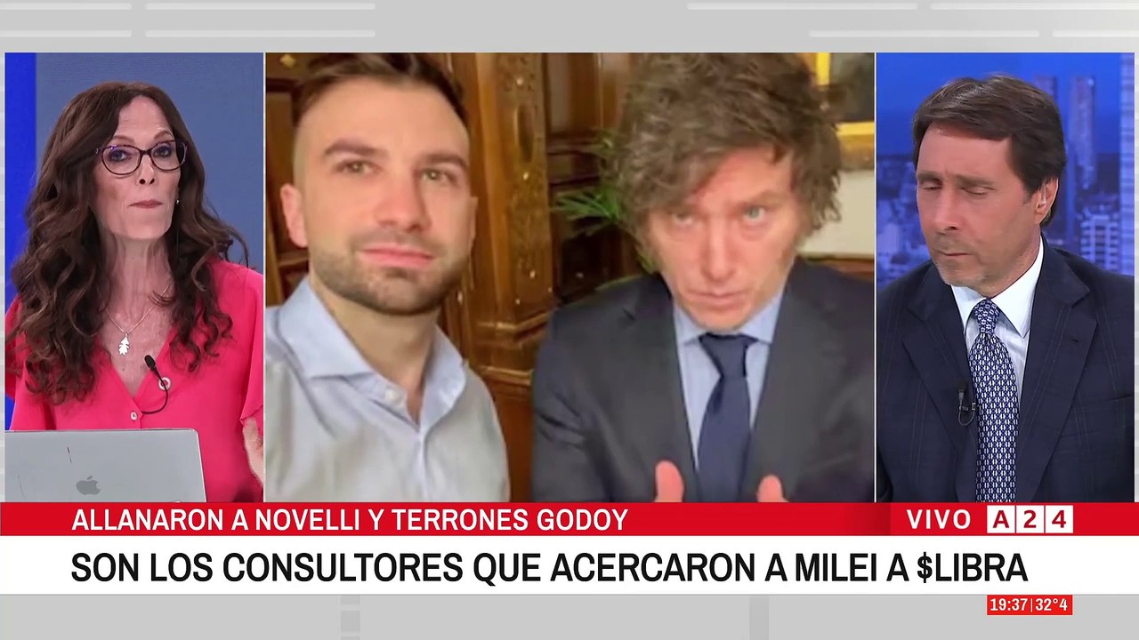 🔴 $LIBRA: ALLANARON A NOVELLI Y TERRONES GODOY