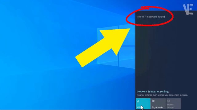 Solved - No Wifi networks found Error In Windows 10 / 11