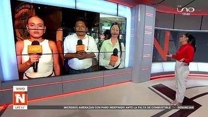 Buses afectados por la falta de combustible