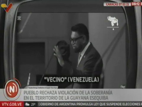 Venezolanos rechazan violación de la soberanía nacional en la Guayana Esequiba