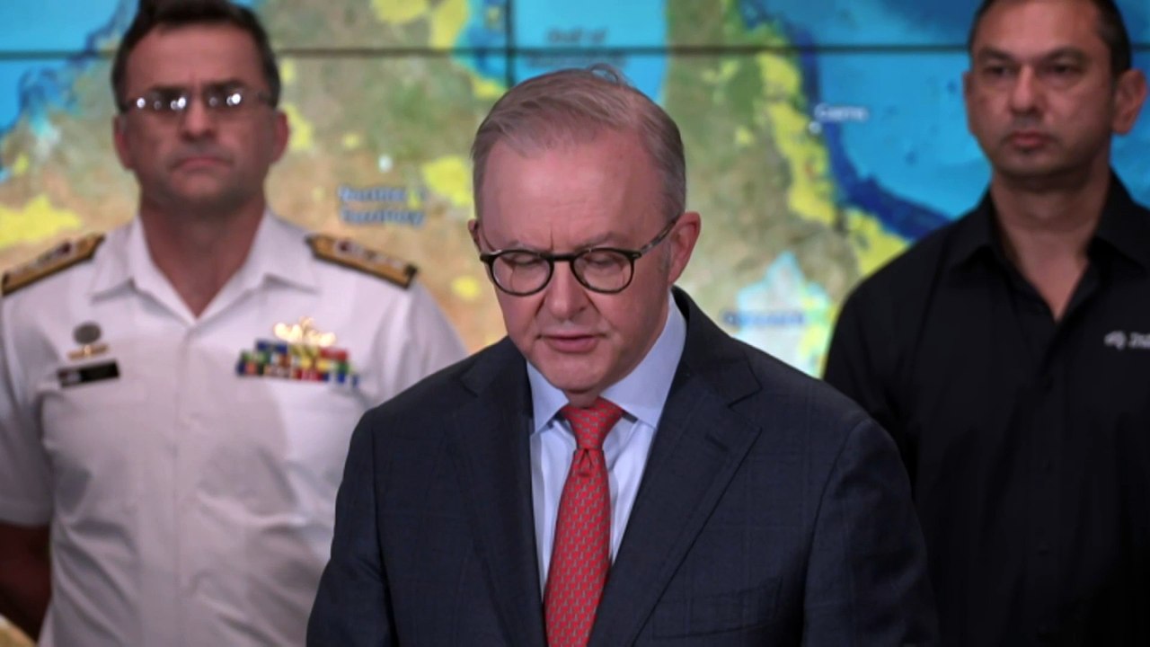 Prime Minister gives an update on ex-Tropical Cyclone Alfred