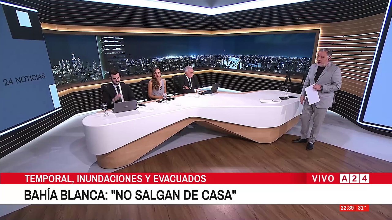 🔴 INUNDACIONES EN EL HOSPITAL PENNA DE BAHÍA BLANCA