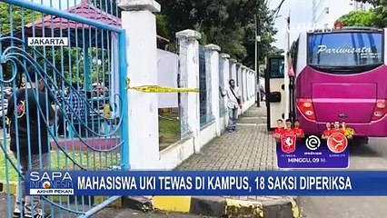 Kronologi Mahasiswa Fisipol UKI Tewas di Kampus, Polisi Periksa 18 Saksi