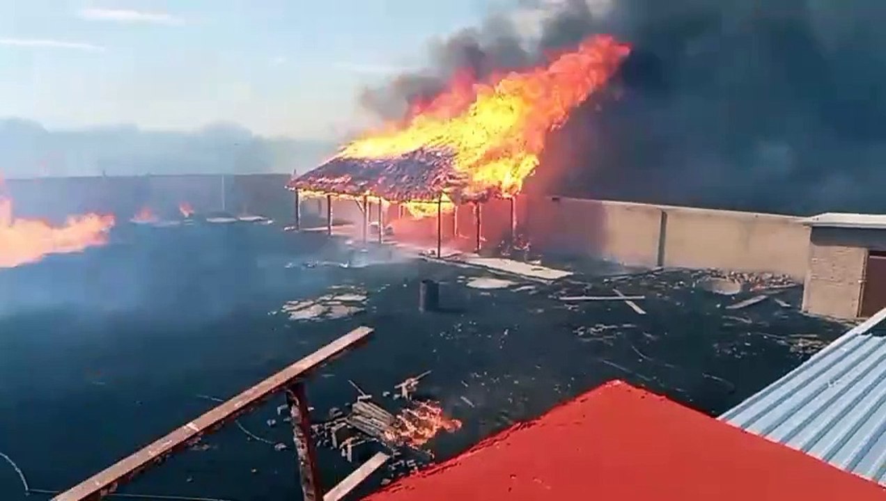 Incendio propiedad rural