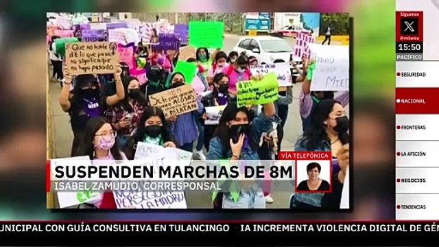 Debido a la inseguridad, colectivos feministas suspenden marchas del 8M en el norte de Veracruz