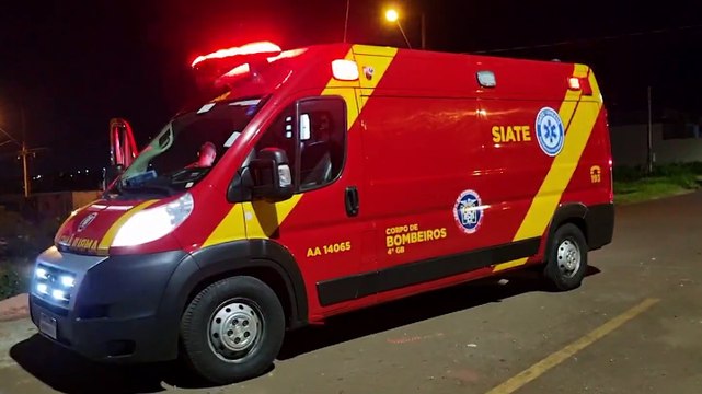 Idoso sofre queda, fere a cabeça e é socorrido pelo Siate no Siena