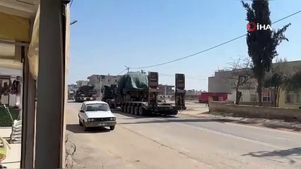 Suriye sınırına tank sevkiyatı