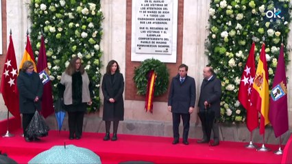 Madrid homenajea a las 193 víctimas del 11M cuando se cumplen 21 años de la tragedia