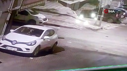 İstanbul'da akıllara durgunluk veren hırsızlık kamerada