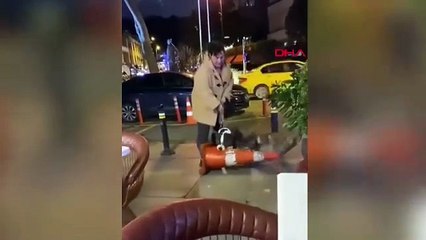 İstanbul'da ağızlıksız pitbul gezdiren kadına 76 bin TL para cezası