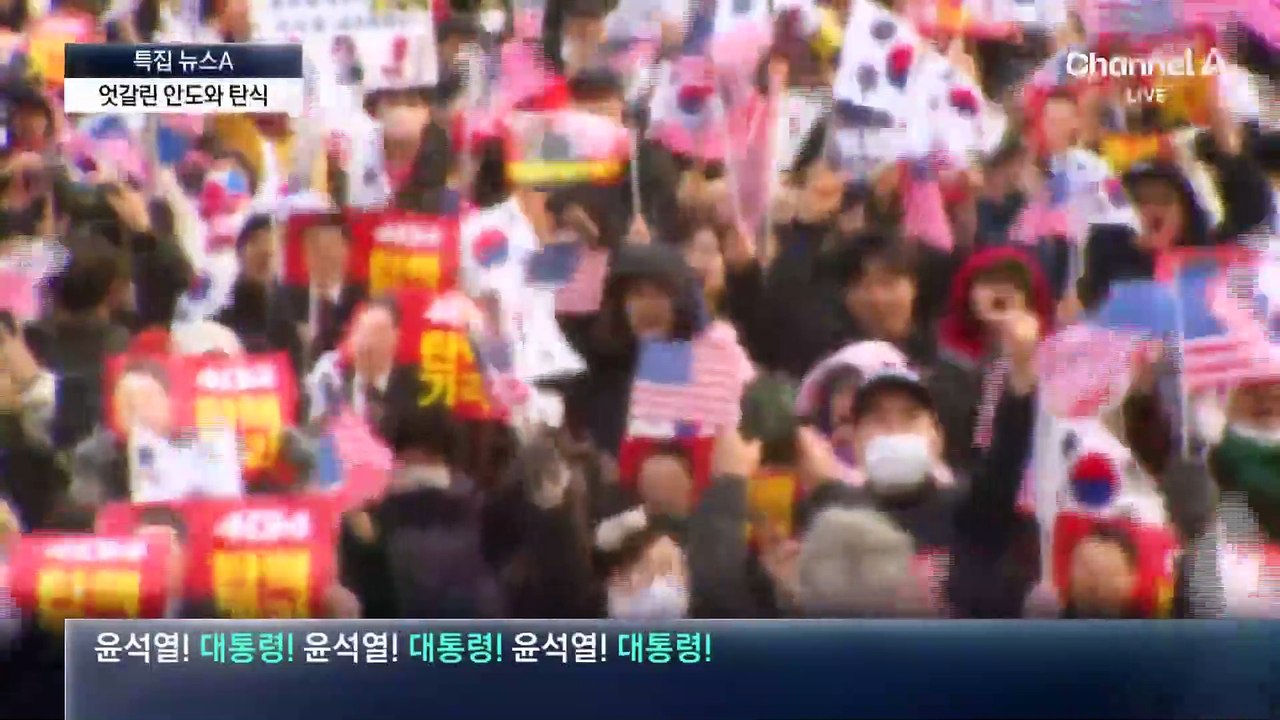 “안도감에 눈물” vs “아쉬움에 탄식”…둘로 나뉜 광화문