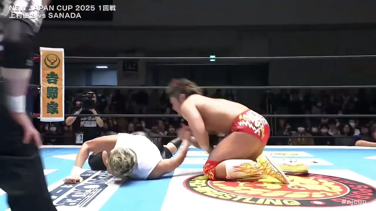Yuya Uemura vs SANADA - NEW JAPAN CUP 2025 1st round: NEW JAPAN CUP 2025 Night 1 (3/8/2025)