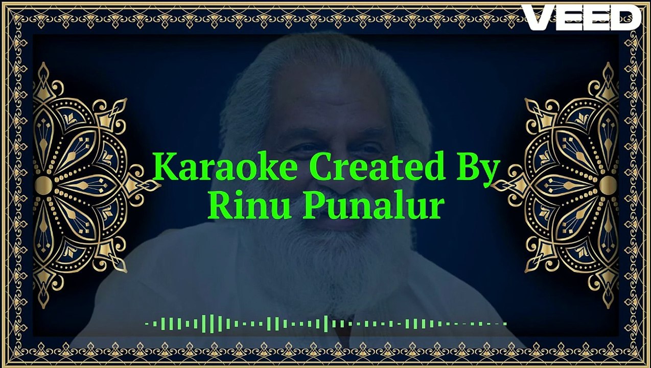 നീയൊരു വസന്തം എന്റെ മാനസ സുഗന്ധം.... Karaoke with Lyrics