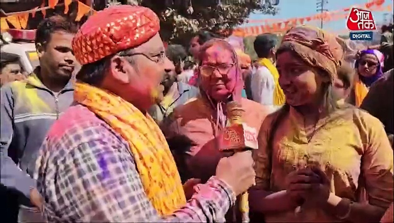 विश्व प्रसिद्ध लट्ठमार होली आज, बरसाने की रंगील...