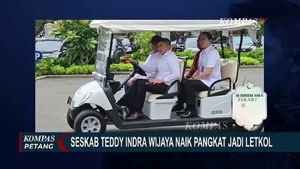 Sekretaris Kabinet Teddy Indra Wijaya Resmi Naik Pangkat Jadi Letkol