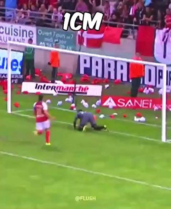 Unbelievable Football Goals from 1cm to 100m! ⚽🔥 | You Won’t Believe These Shots!