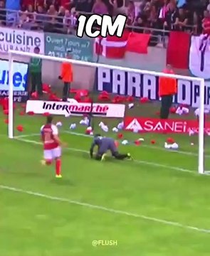 Unbelievable Football Goals from 1cm to 100m! ⚽🔥 | You Won’t Believe These Shots!