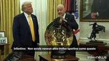 Infantino presenta a Trump la nuova Coppa del Mondiale per Club