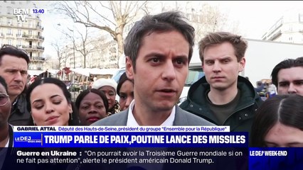 "Un allié, ce n'est pas quelqu'un qui vous tient en laisse", estime Gabriel Attal à propos de Donald Trump