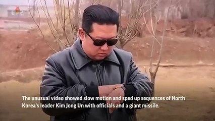 North Korea's leader oversees latest missile test