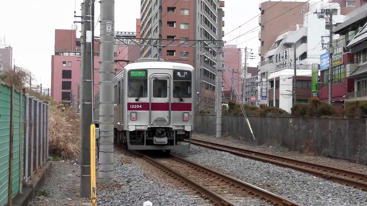 【10000型が運用入り】東武亀戸線 11204F & 8579F(回送) & 11262F