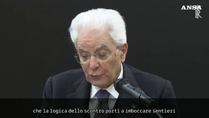 Mattarella: "Le minacce nucleari si stanno moltiplicando"