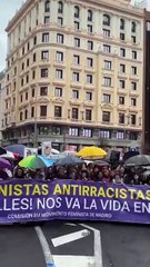 Manifestación por el 8M en Madrid