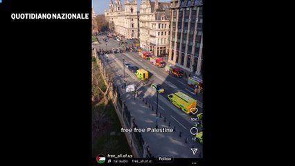 Attivista sul Big Ben posta le sue rivendicazioni