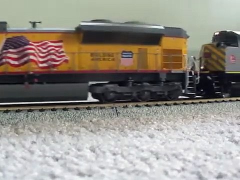 Athearn Genesis Union Pacific and Kansis City Southern SD70ACe